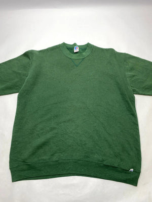 Vintage Russell Athletic Green Crewneck Sweatshirt – Made in USA (XL)
