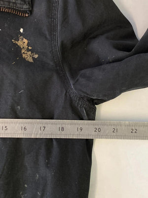 Carhartt Black Workwear Jacket Size S – Distressed / Paint Splatter