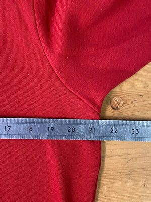 Tommy Jeans Red Logo Crewneck Sweatshirt