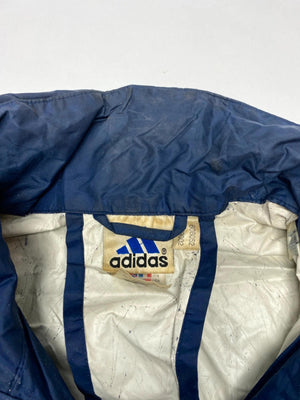 Vintage Adidas Navy Windbreaker Jacket – Size 174 / USA