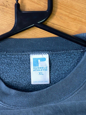 Russell Athletic Grey Embroidered Sweatshirt Size XL