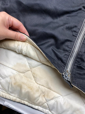 Vintage Nike Black & Beige Longline Hooded Jacket