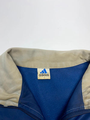 Adidas Vintage Navy & Grey Track Jacket (Men’s L)
