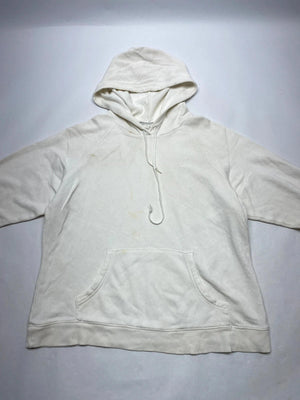 Cream / Off-White Hoodie – Minimalist Style – Relaxed Fit