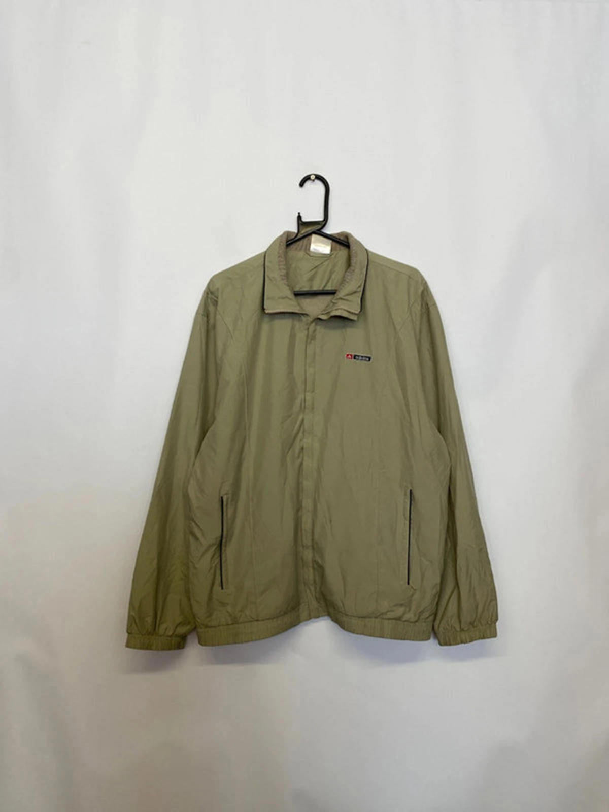 Adidas Vintage Beige Windbreaker Jacket