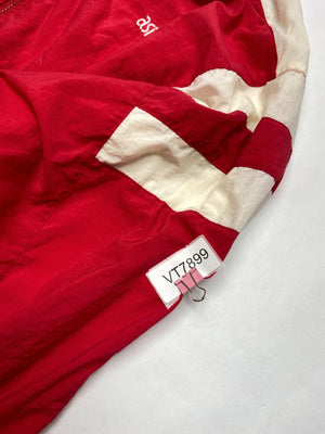 ASICS Vintage Red & White Windbreaker Jacket (Men’s L)