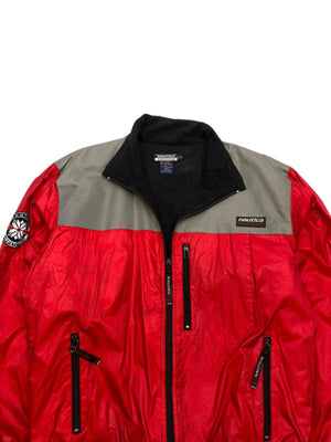 Red Nautica Windbreaker Men's XL