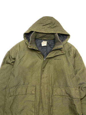 Olive Green Carhartt Workwear Jacket Men's Large