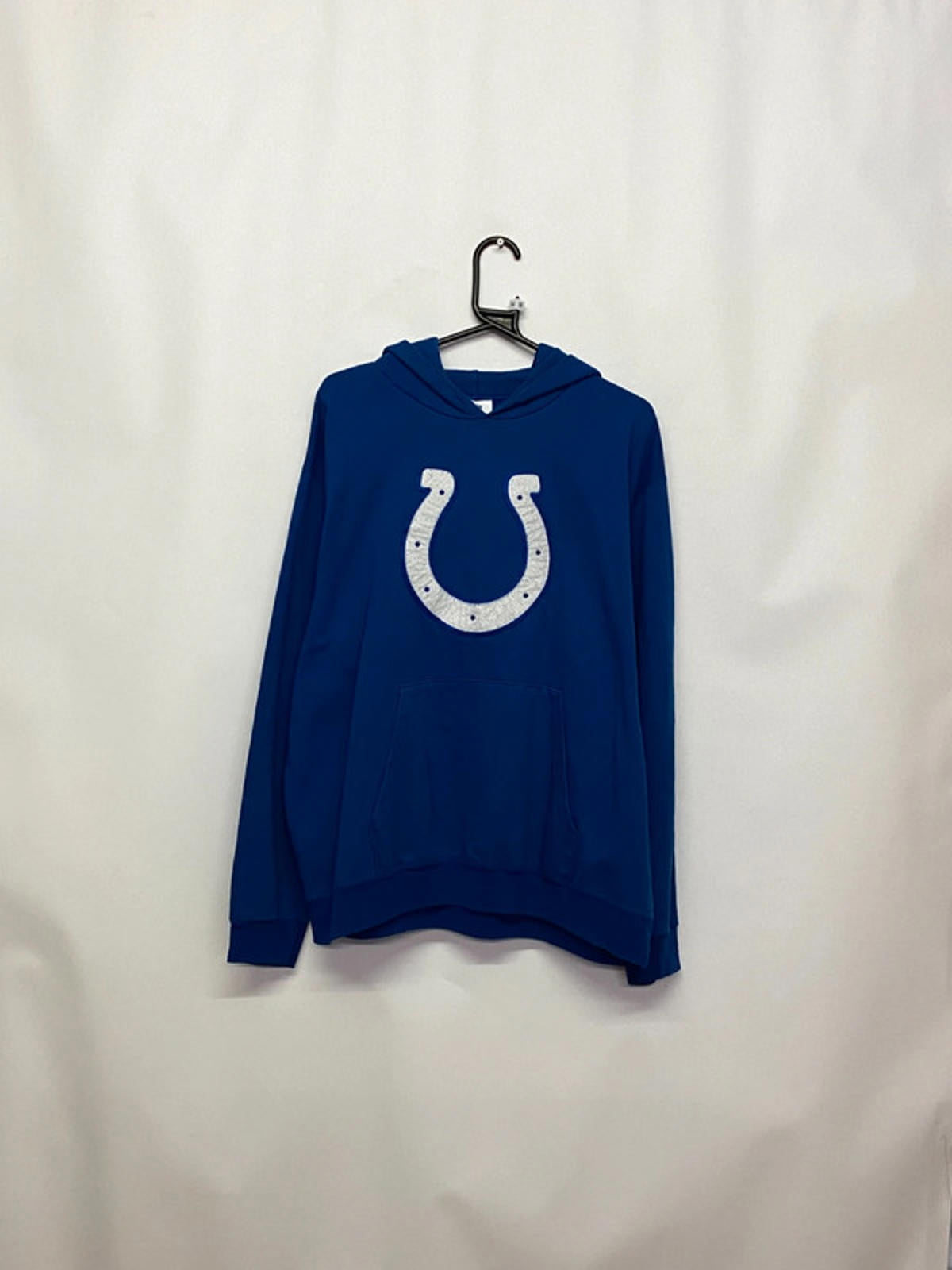 NFL Team Apparel Indianapolis Colts Blue Hoodie Size M