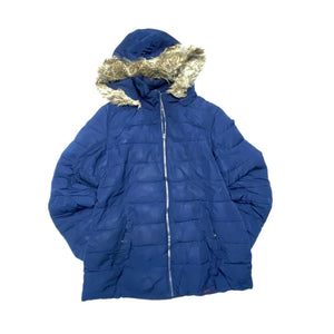 Navy Tommy Hilfiger Parka Jacket Women's Medium