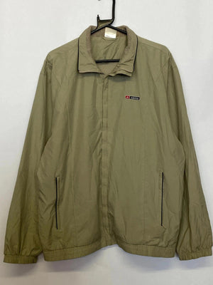 Adidas Vintage Beige Windbreaker Jacket