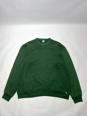 Vintage Russell Athletic Green Crewneck Sweatshirt – Made in USA (XL)