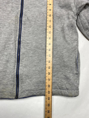 Vintage Adidas Blue Hooded Windbreaker Jacket