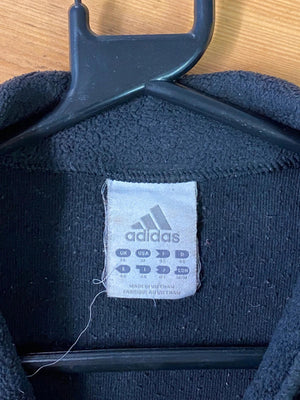 Adidas Black Full-Zip Fleece Jacket