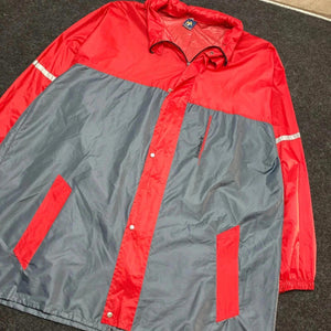 Red-Grey Mohorte Raincoat Men's XXL