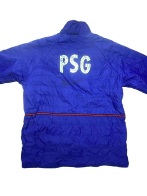 Vintage 90s Navy-Blue Nike PSG Reverse Jacket Men's XL