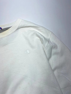 Champion White Crewneck Sweatshirt – Men’s Medium