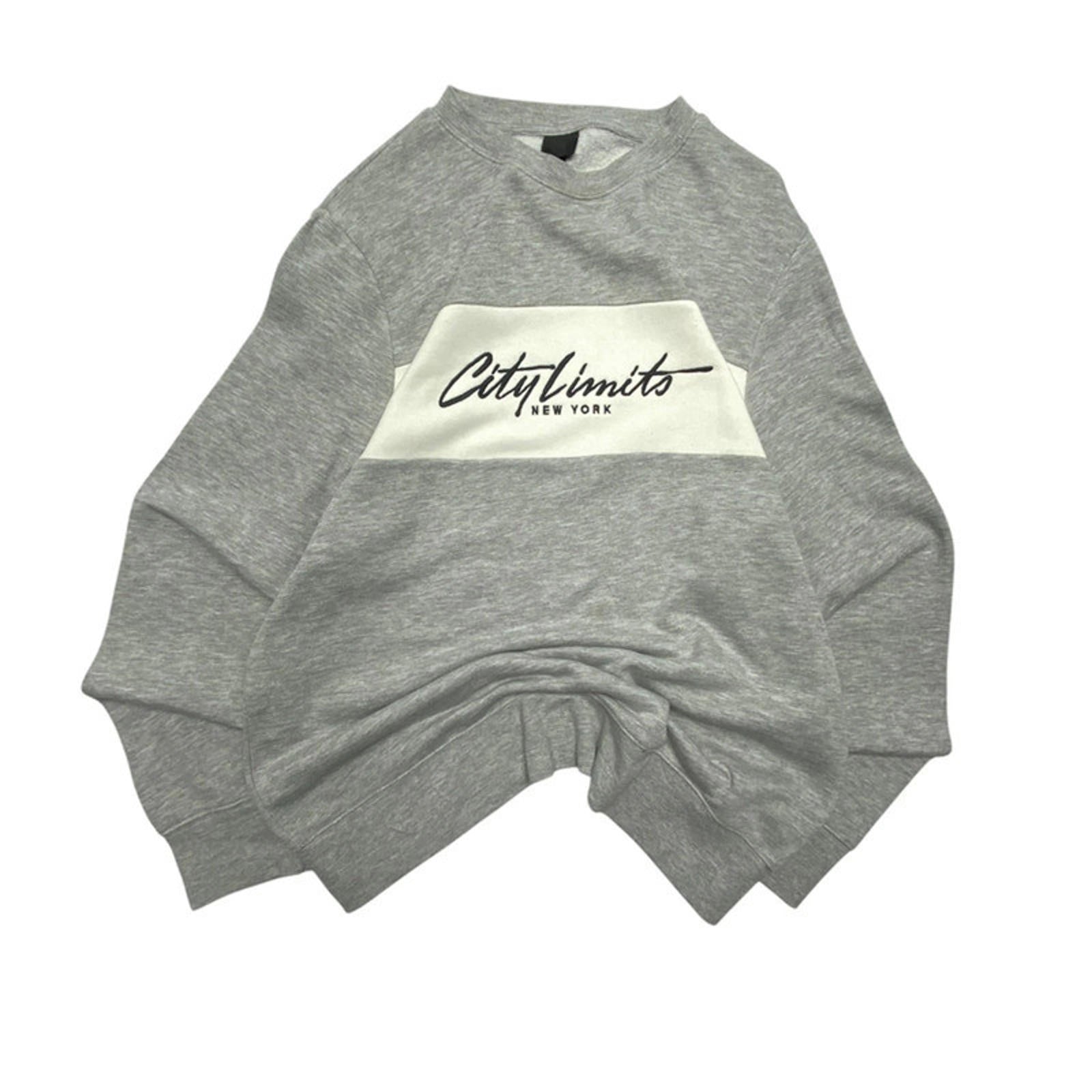 Grey H&M Sweatshirt Men's Medium