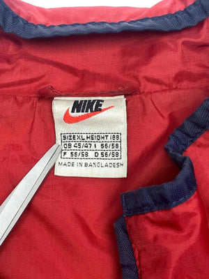 Red Nike Windbreaker Men's XL