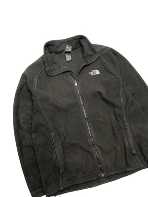 Black The North Face Fleece Jacket Men's Large