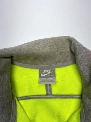 Nike Sportswear Grey Full-Zip Fleece Jacket – Men’s M