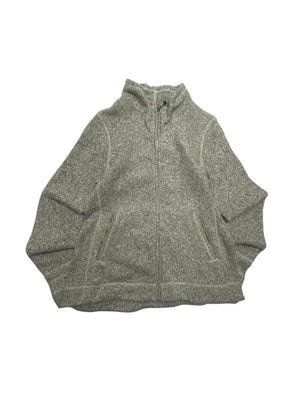Grey The North Face Fleece Jacket Women's Medium