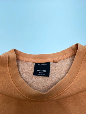 SLCU Salt Lake City University Crewneck Sweatshirt – Rust Orange (Size M)