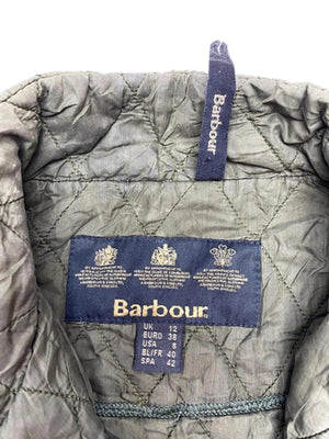 Green Barbour Quilted Jacket Women's Large