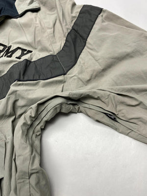 Vintage U.S. Army PT Windbreaker Jacket – Grey/Black Chevron