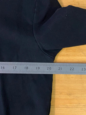 GUESS Los Angeles Black Triangle Logo Sweatshirt Size S