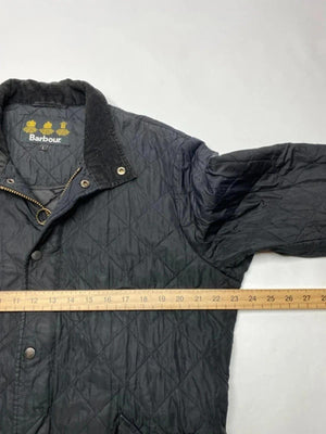 Barbour Quilted Jacket – Navy – Size L