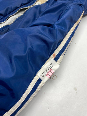 Adidas Vintage Blue Hooded Windbreaker Jacket (Men’s XXL)