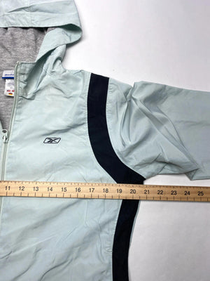 Reebok Women’s Light Mint Full-Zip Hooded Jacket