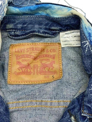 Blue Levi's Denim Jacket Men's Small