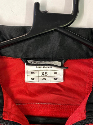 Vintage Umbro Red & Black Track Jacket