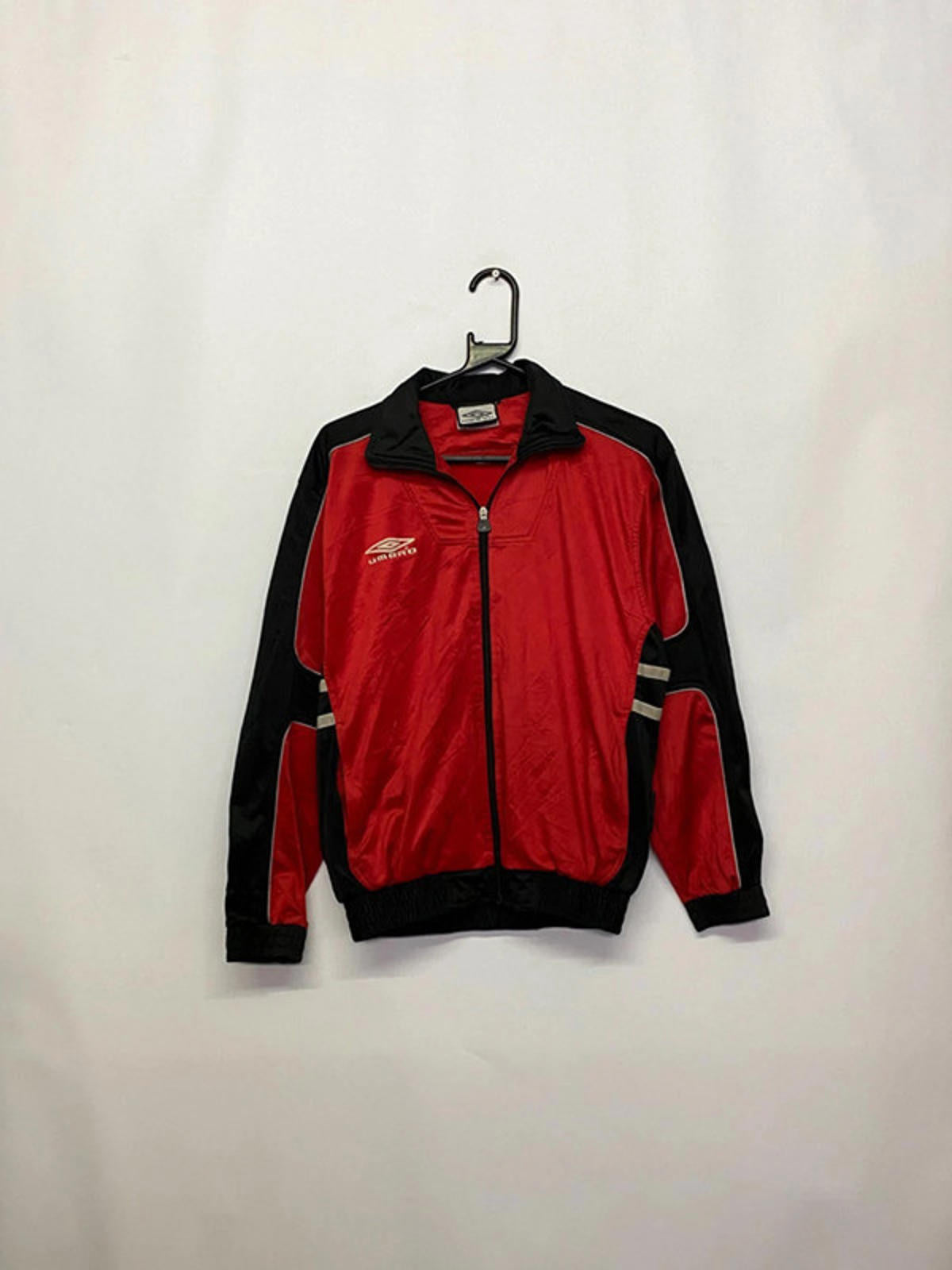 Vintage Umbro Red & Black Track Jacket
