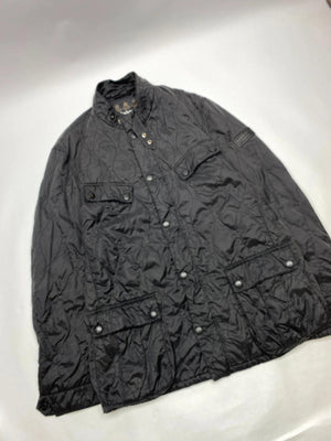Barbour International Black Quilted Jacket (Men’s XXL)