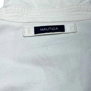 White Nautica Harrington Jacket Men's XL