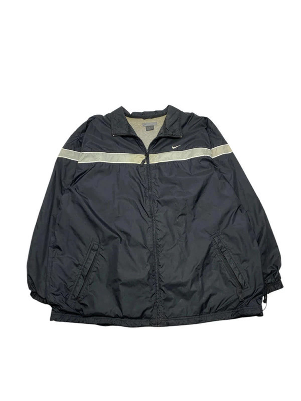 Vintage Black Nike Windbreaker Men's XL
