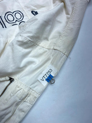 Nike 88/08 Vintage Cream Bomber Jacket – Rare Fire Logo Tag