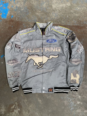Embroidery Mustang Jacket Northern Pole Vintage Wholesale 