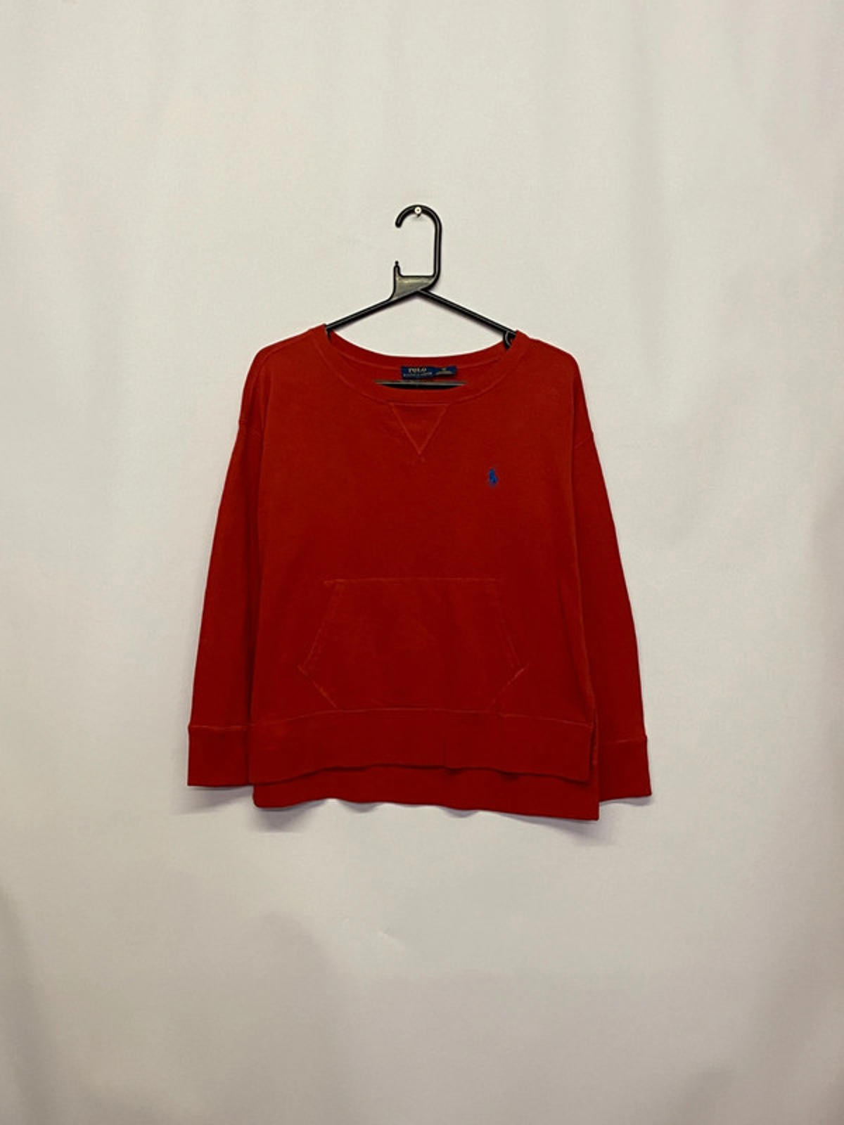 Polo Ralph Lauren Red Crewneck Sweatshirt
