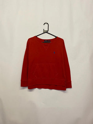 Polo Ralph Lauren Red Crewneck Sweatshirt
