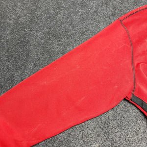 Red Adidas 1/4 Zip-up Sweater Women's XXL