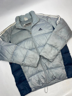 Adidas Vintage Two-Tone Puffer Jacket