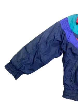 Navy Nevica Bomber Jacket Men's Large