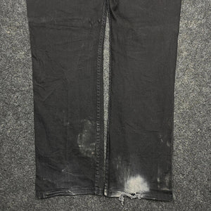Black Levi's 514 Denim Jeans Men's W38
