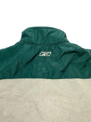 Beige NFL Eagles Fleece Jacket Youth's Large