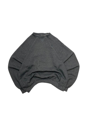 Vintage Grey Starter Chest Logo Sweatshirt Men's Medium