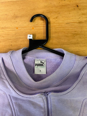 Vintage Puma Purple 1/4 Zip Sweatshirt